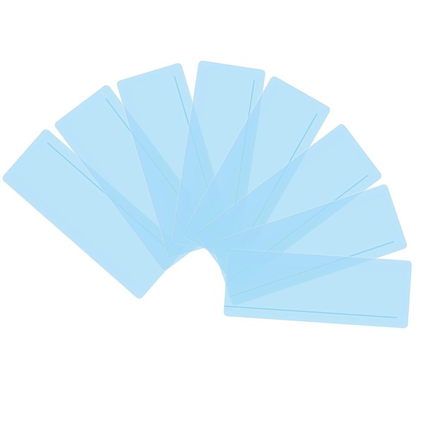 Raheem 8pcs Reading Ruler Guided Reading Strips Sky Blue Tracking