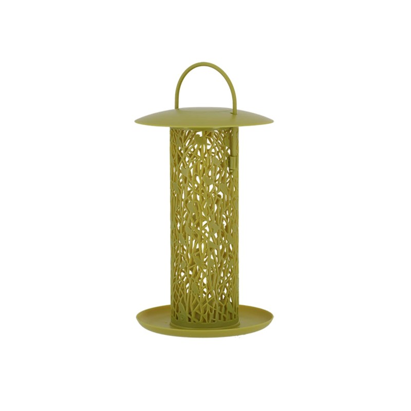 Esschert Design Best for Birds Silo Nut Holder with Chiffchaff