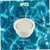 Pool Accessories for Inground Pools 4Pcs Rubber Pool Ladder Bumpers
