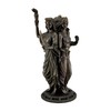 Veronese Design Large Bronze Finish Greek Goddess Hecate Triple Goddess