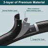 GASPRO 12FT RV Quick Connect Propane Hose with Elbow Adapter,