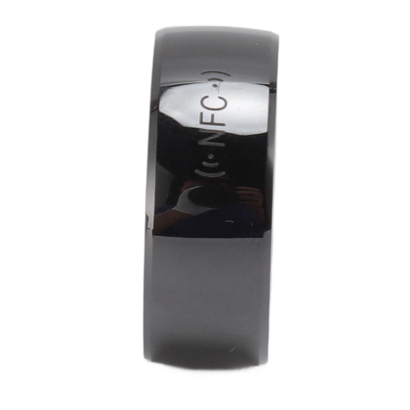 Smart Ring Sleep Fitness Tracker IP68 Waterproof Ceramic NFC Ring