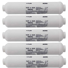Post Inline Carbon GAC Water Filter Reverse Osmosis RO Ice T/33 pack of 5