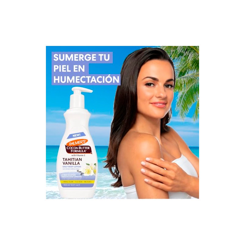 Palmers Cocoa Butter Formula Tahitian Vanilla Loción Corporal, Loción Hidratante