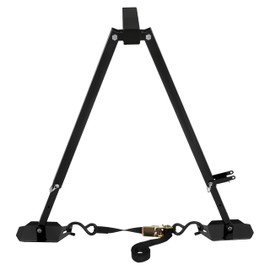 KUAFU Hitch Mount Stabilizer Fit Any RV W/ 2'' Hitch Receivers Motorhomes Truck Campers Travel Trailers 5th Wheels Hitch Stabilizer Adjustable Height of 19-5/8"-31-1/8"