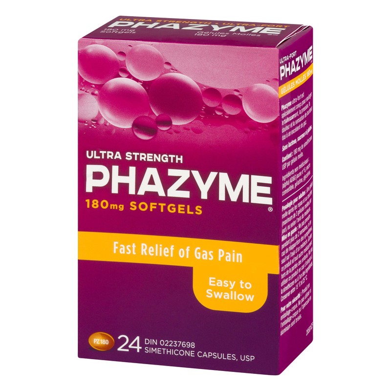 Phazyme Ultra-Strength Softgels, 24 Count
