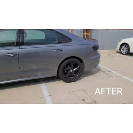 Clearsurface Fits VW Passat 2020-2022 Wheel Rim Chrome Delete Decal Blackout Vinyl Trim - Gloss Black