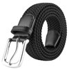 JUKMO Men's Casual Golf Belt, Elastic Braided Belt, Mesh Belt,