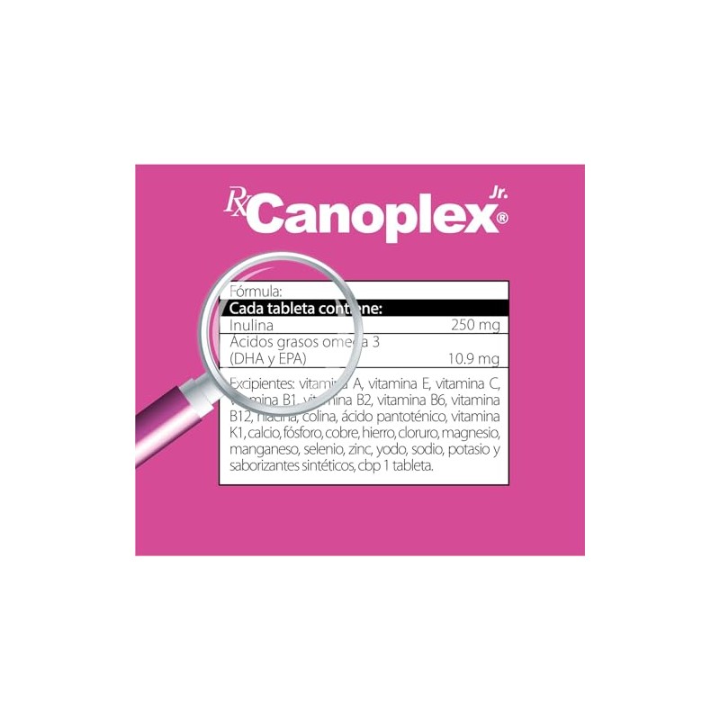 Holland Canoplex Jr. Vitamínico Mineral con ácidos grasos Omega 3,
