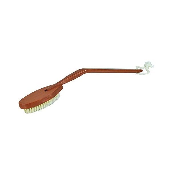 Aidapt Extra Long Handle Shower Bath Brush Back Scrubber for Washing Hard to Reach Areas Aid