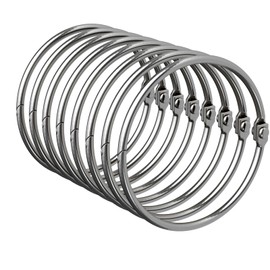 Bathway Shower Curtain Rings, Bathway Shower Curtain Hooks Anti-Drop Shower Rings for Curtain, Metal Shower Curtain Rings Rust Proof, Chrome Shower Hooks for Shower Curtain Rod, Shower Rod Hook 12Pcs