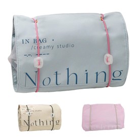 BunnyCare Travel Makeup Bag, Makeup Bag Organizer Toiletries Bag For Travel Size, Large Capacity Cosmetic Bags For Women, For Girls Traveling With Divider, Detachable For Easy Carrying (blue)