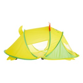 Heritage Kids Figural Dinosaur Pop Up Portable Play Tent with Carry Case, 71" L x 35" w x 33" H, Green