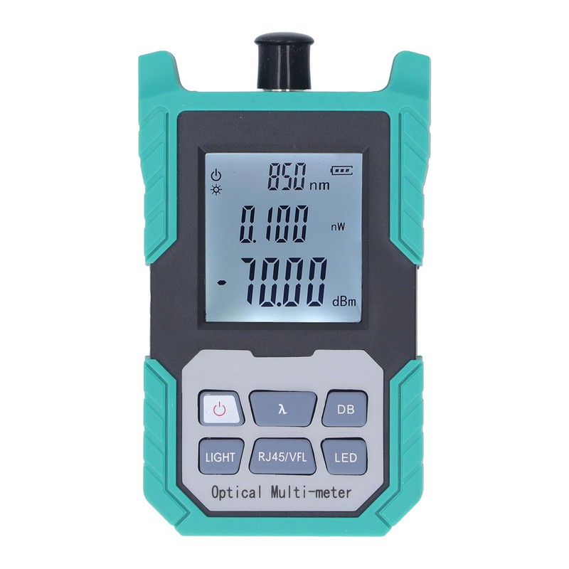 Optical Power Meter Mini Fiber Optic Cable Tester Multimeter High