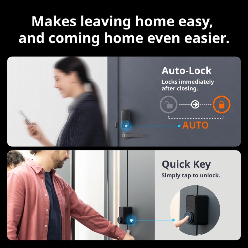 SwitchBot Smart Lock Pro, Keyless Entry Door Lock, Smart Door