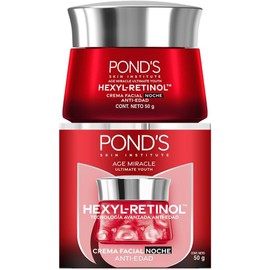 POND'S Crema Facial Antiedad Noche Age Miracle Ultimate Youth, 50g
