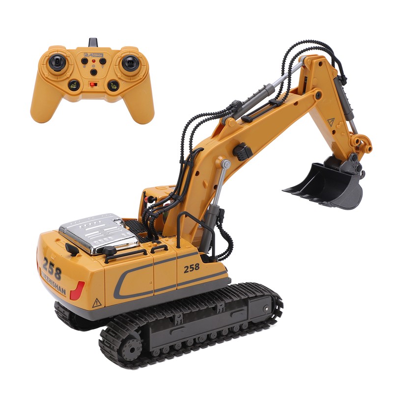 1/20 Excavator Rotate 680 Degrees 11 Channel Crawler Excavator Competition