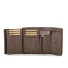 Cas8 MATS Men's Wallet Portrait Format, 100% Leather Wallet with