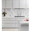 KNOKLOCK 10 Pack Kitchen Cabinet Knob Brushed Gold Round Dresser