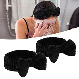 2 Piezas Diadema De Spa Para Lavarse La Cara, Diadema De Spa Diadema Con Lazo Banda SPA Vendas del Maquillaje de la Venda para Las Mujeres Diademas Para El Cuidado De La Piel Para Mujeres Y Niñas