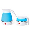 Aigostar Sapphire 30LDC Travel Foldable Kettle with Cool Touch Handle,