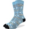 Good Luck Sock Men's Jumbo Jet Airplane Pilot Socks, Adult