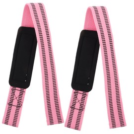 BIUDECO Enhanced Workout Wrist Straps Deadlift Assistance Belt Grip Strength Wrist Brace Gym Training for Men Women