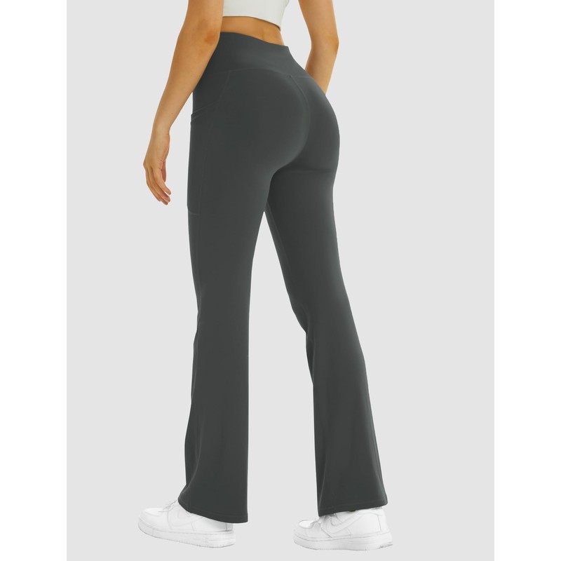 FireSwan Women's Flare Yoga Pants High Waist Flared Leggings with