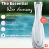 Snowfox Wine Carafe, Insulated Stainless Steel and Non, Slip Silicone