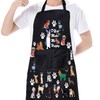 BNQL Dog Grooming Apron Cute Dog Apron Puppy Dog Waterproof