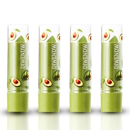 4 Pcs Avocado Color Changing Lipstick for Women,PH Mood Magic Lipstick Makeup Gift Set,Waterproof Lip Moisturizer Pigmented Long Lasting Tinted Color Change Labiales Lip Gloss Balm Stain