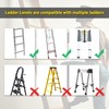 Foldable Heavy-Duty Ladder Extender PRO | Thickened Ladder Leveler for