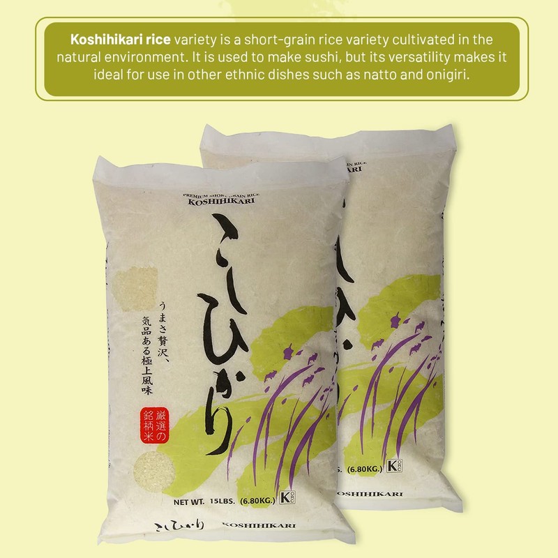 Shirakiku Dried Grains & Rice - Japanese Short Grain White