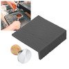 Coffee Tamper Set 58mm Beech Handle Coffee Hammer Embossed Tamping
