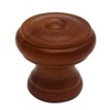 Wake Sangyo TW-337 Wooden Knobs, Dark Brown, 1.2 inches (30