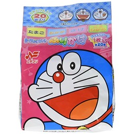 Nichifuri Doraemon Furikake Rice Seasoning 20 Pcs [ Japanese Import ] by Nichifuri