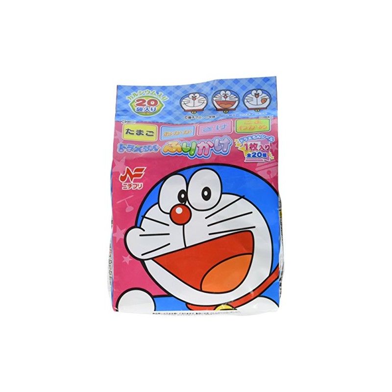 Nichifuri Doraemon Furikake Rice Seasoning 20 Pcs [ Japanese Import