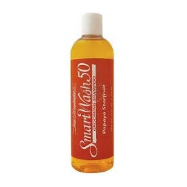 Chris Christensen SmartWash50 Grooming Shampoo, Papaya Starfruit, Groom Like a Professional, Delightfully Fragranced and Concentrated, Suitable for All Coats, Made in The USA, 128 oz