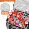 OPUX Soft Cooler Bag, Insulated Collapsible Lunch Cooler Tote for