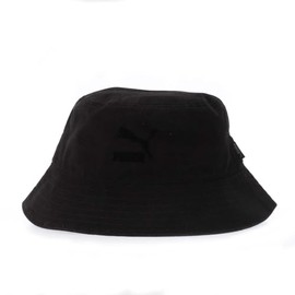 PUMA 025760 PRIME Classic Bucket Hat, Hat, Sun Shade, 24 Fall/Winter Color Puma Black (01)