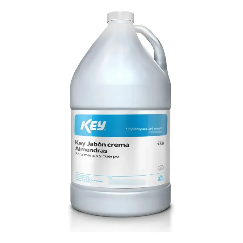Jabón En Crema Almendras Para Manos Y Cuerpo Key 4
