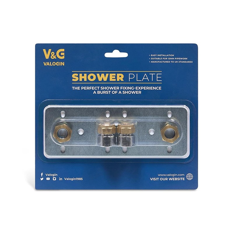 LavaTap - 15mm x 1/2" BSP Shower Fixing Plate Kit
