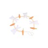 Easter Bunny Carrot Wreath Decor Spring Garland for Home Party