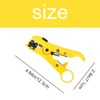 TAORANJU Coaxial Cable Stripper Tool Data Cable Stripper Tool Adjustable