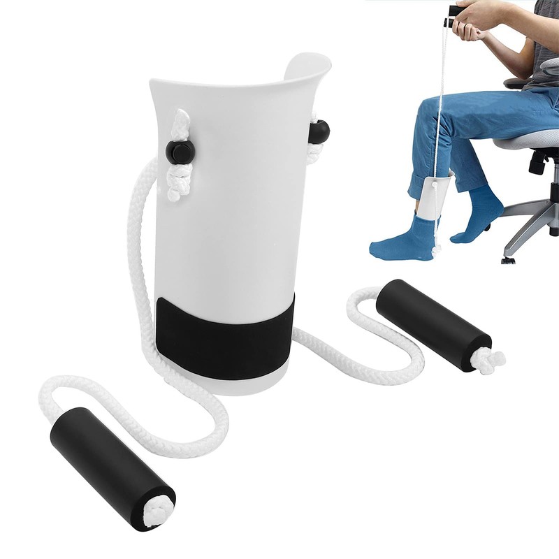 Kafuty-1 Sock Aid, Solid ABS Stocking Slider Wear Socks for