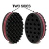 Rebuku Curly Hair Sponge Glove Brush Barber Wave Twist Curly