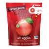 Crispy Green 406407 2.12 oz All Apple Dried Fruit Multi Pack - Pack of 8