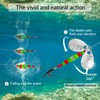 QualyQualy Fishing Lure Rig Spinnerbait, Walleye Rig Spinner Blades for