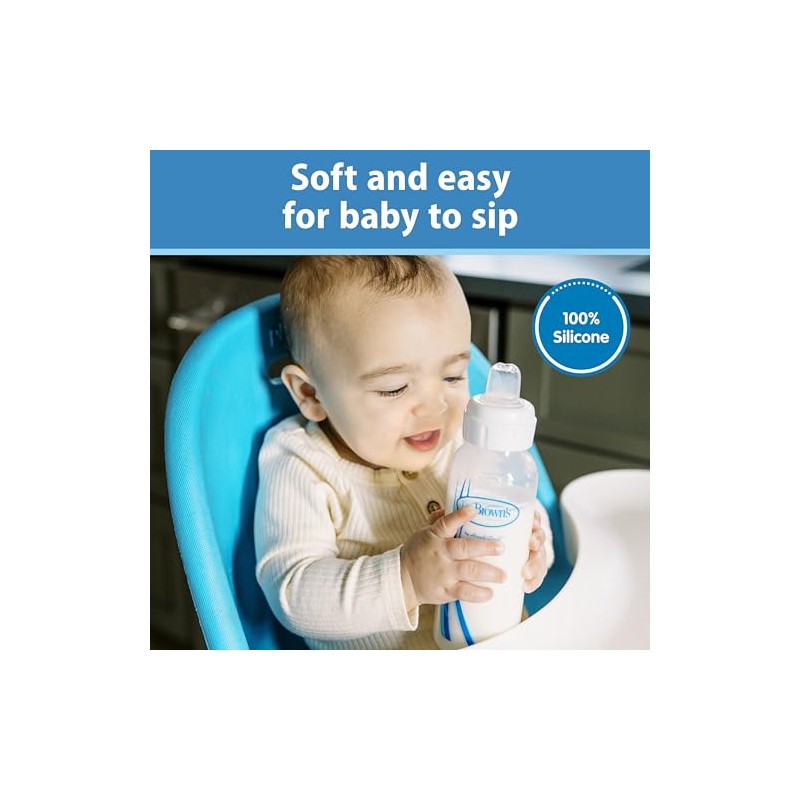 Dr. Brown's Milestones Options+ Sippy Spouts, Narrow, Soft 100% Silicone