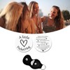 Thank You Best Friend Keychain Gifts for Women Men Bff